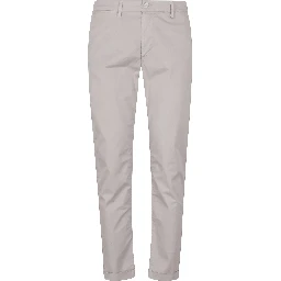 Logo-patch trousers