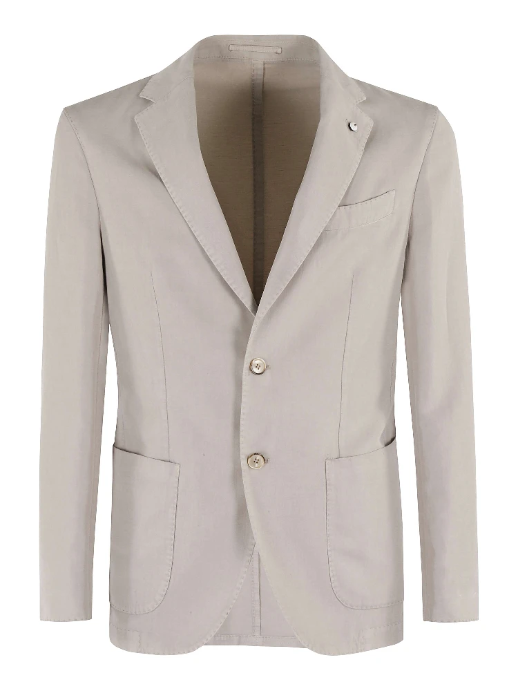 Patch-pocket blazer