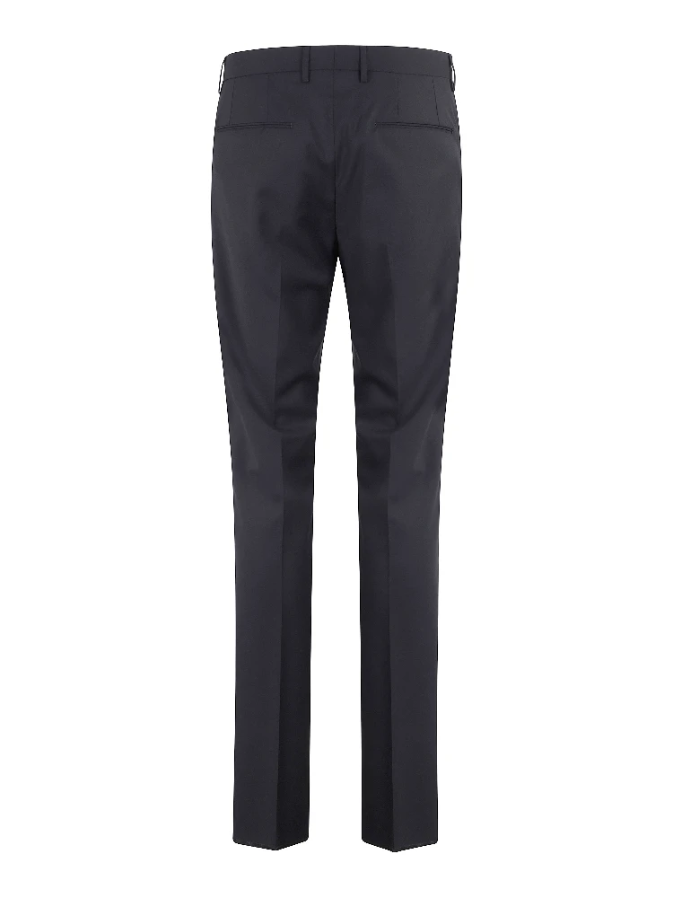 Wool straight-leg trousers alternative