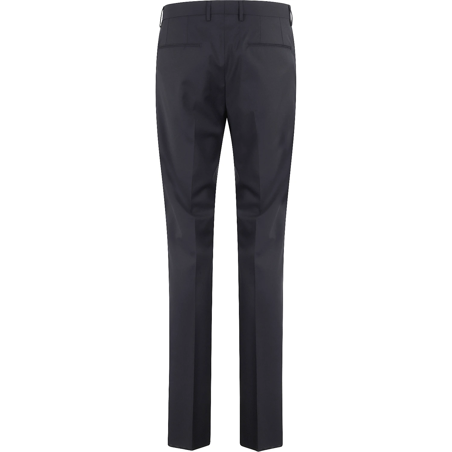 Wool straight-leg trousers