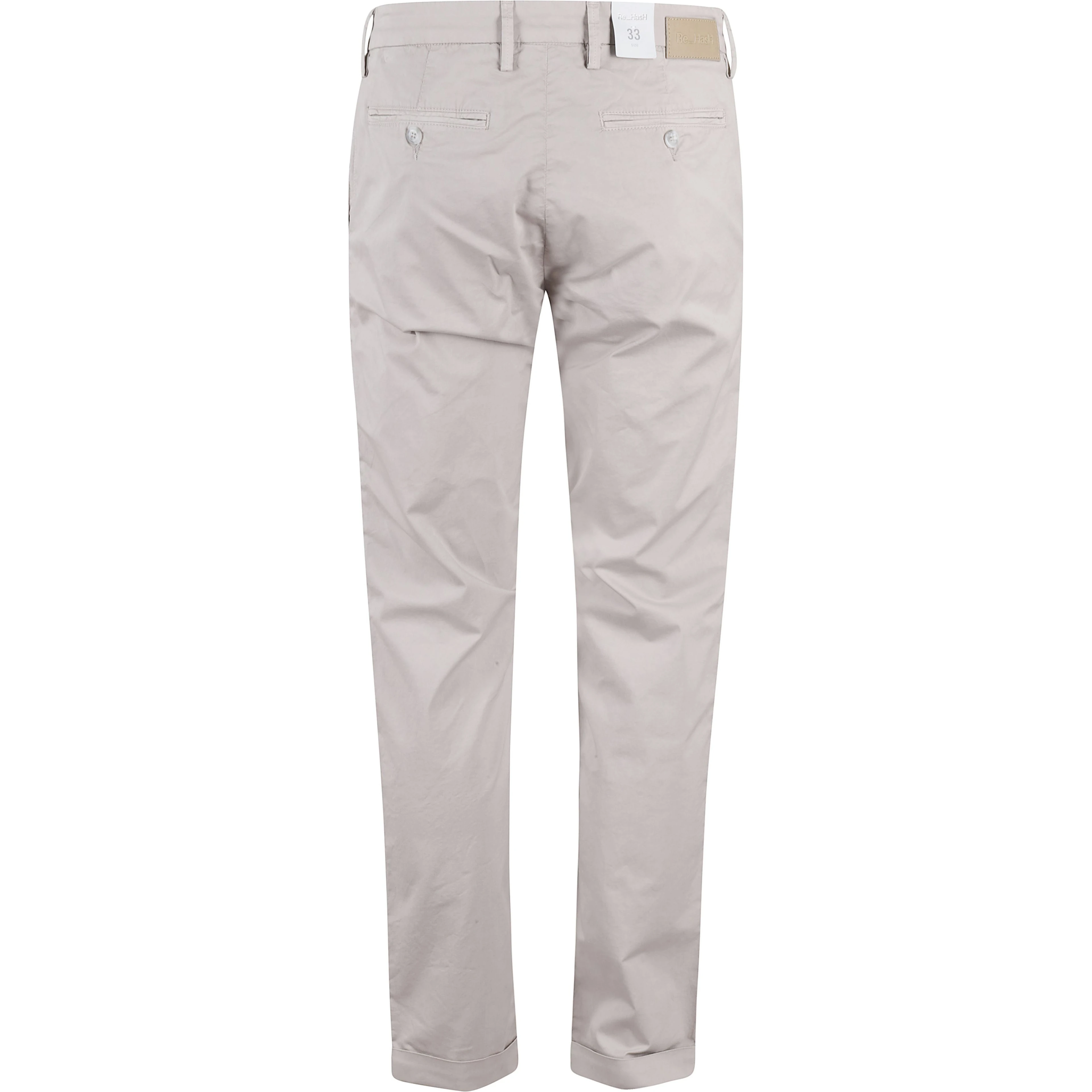 Logo-patch trousers
