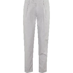 straight-leg trousers