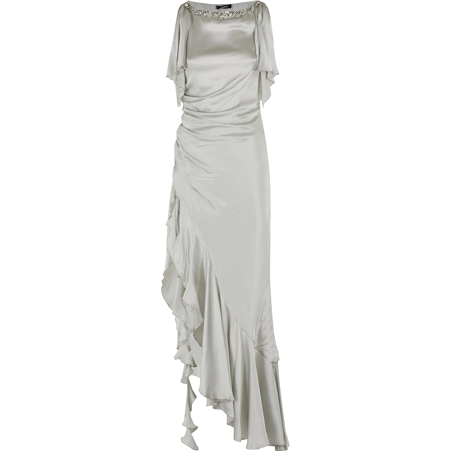 silk-satin dress