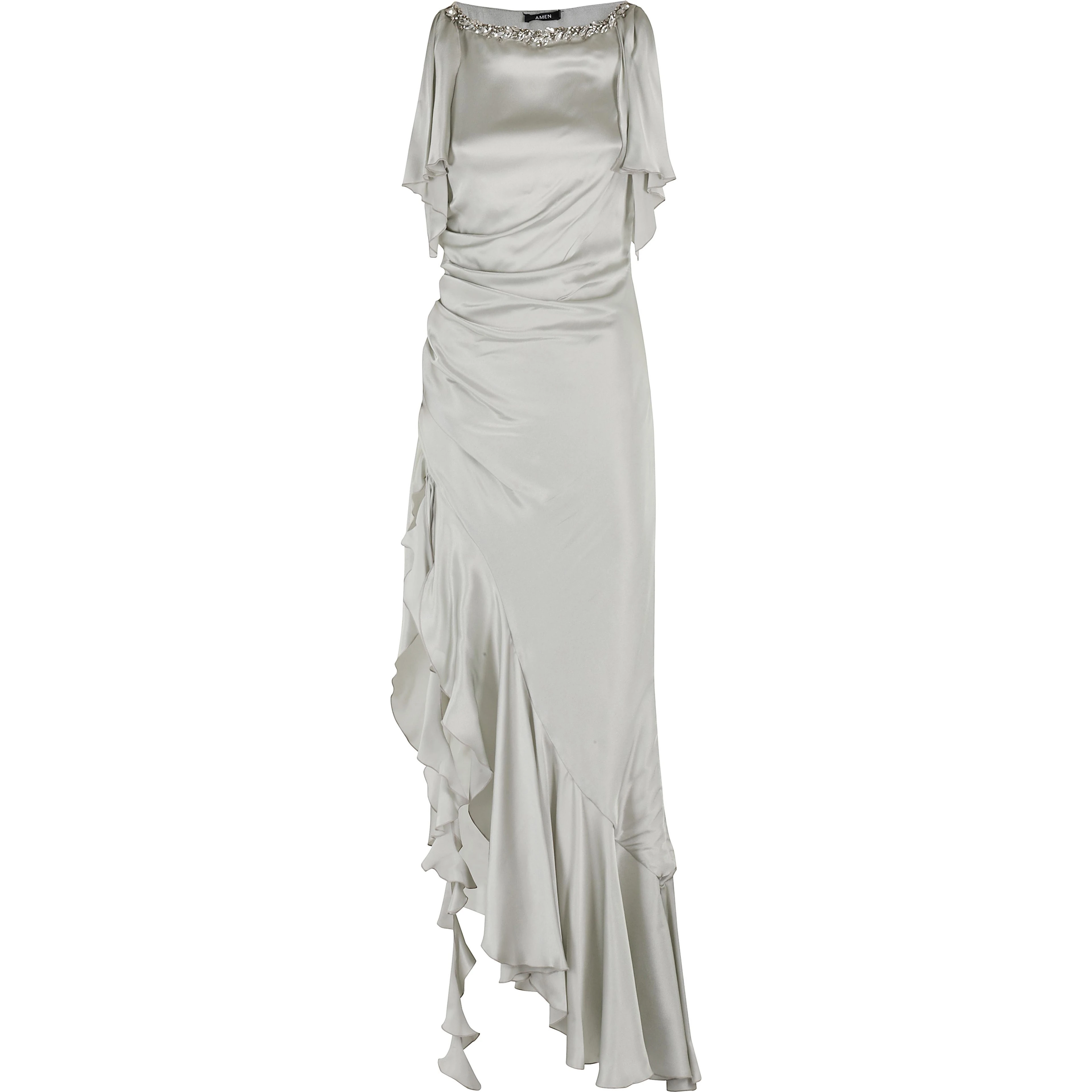 silk-satin dress