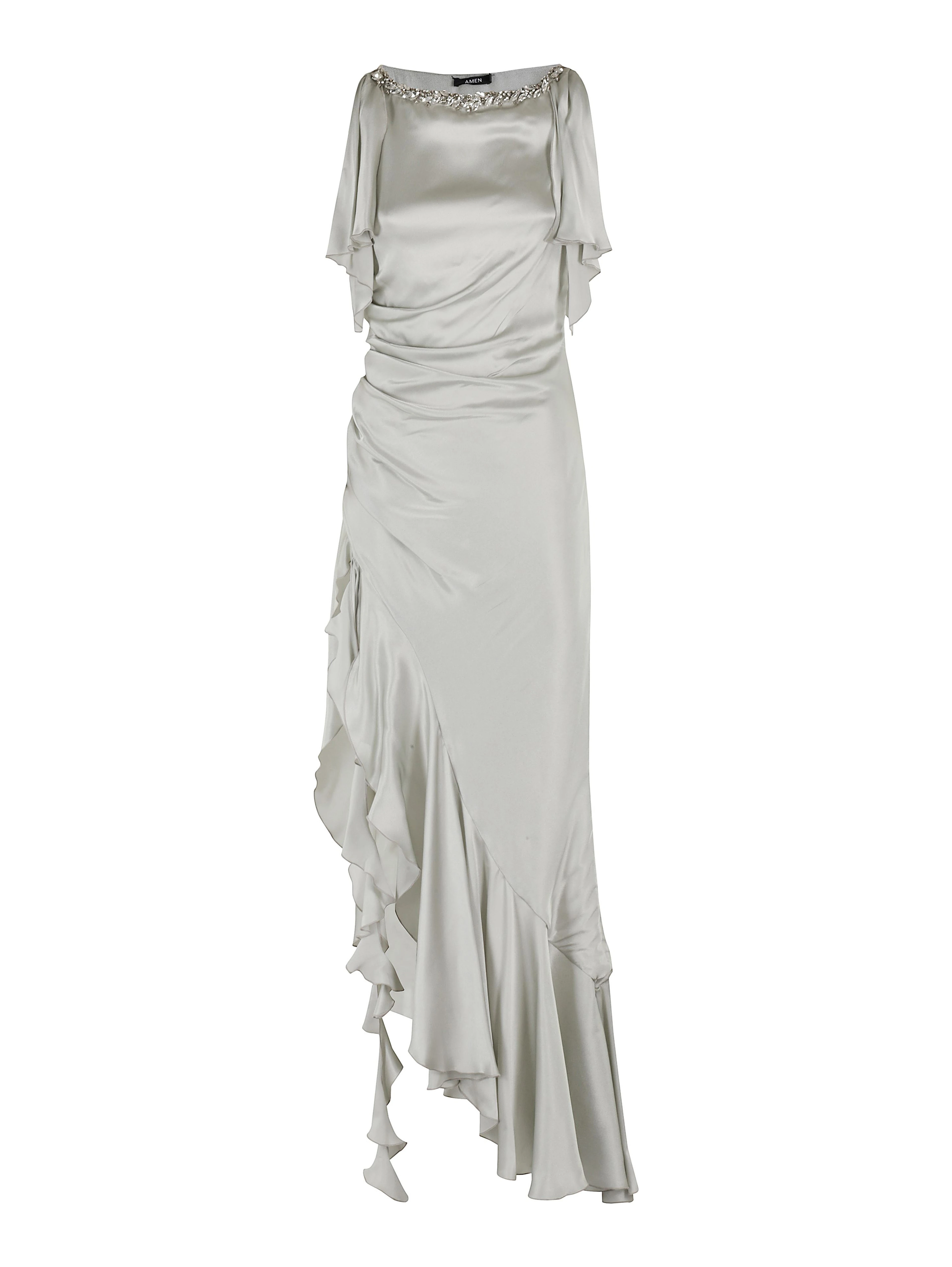 silk-satin dress