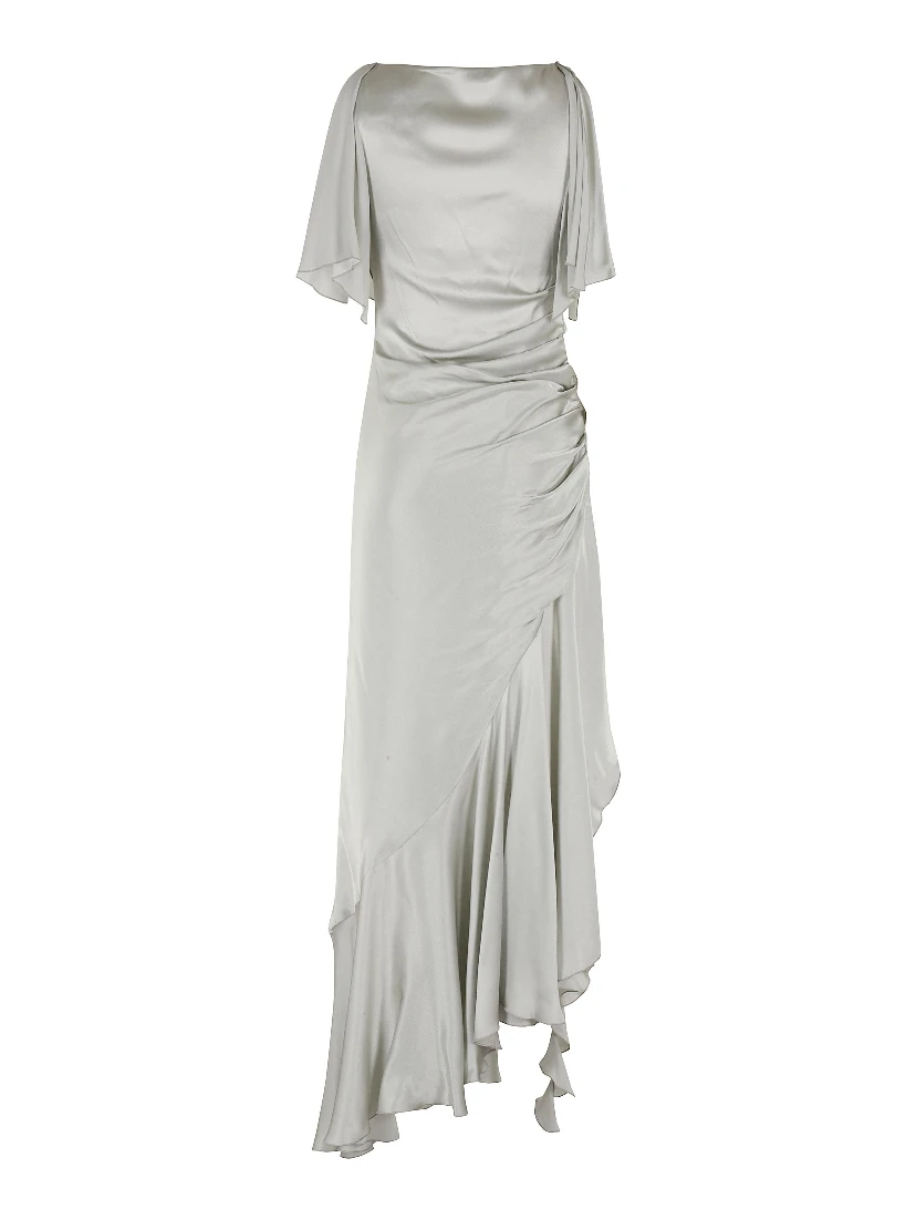silk-satin dress