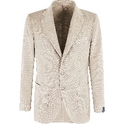 single-breasted blazer