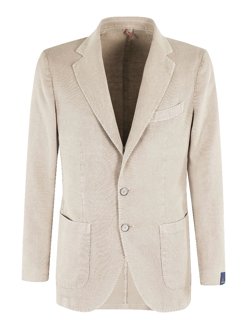 single-breasted blazer