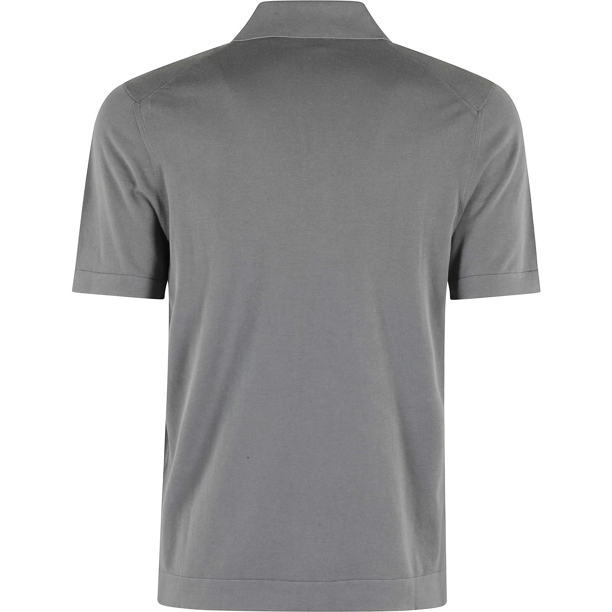 short-sleeved polo shirt