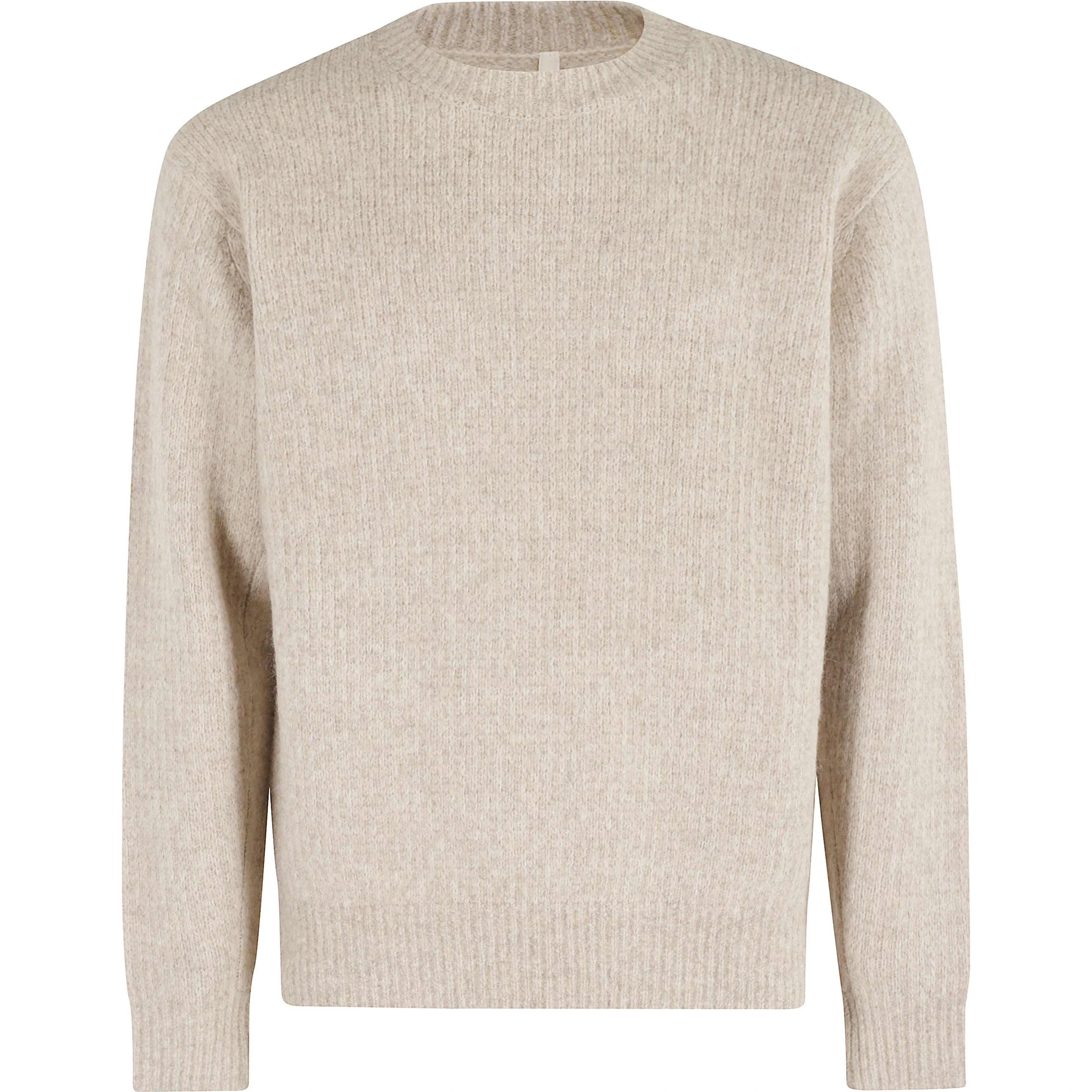 Ribbed alpaca sweater