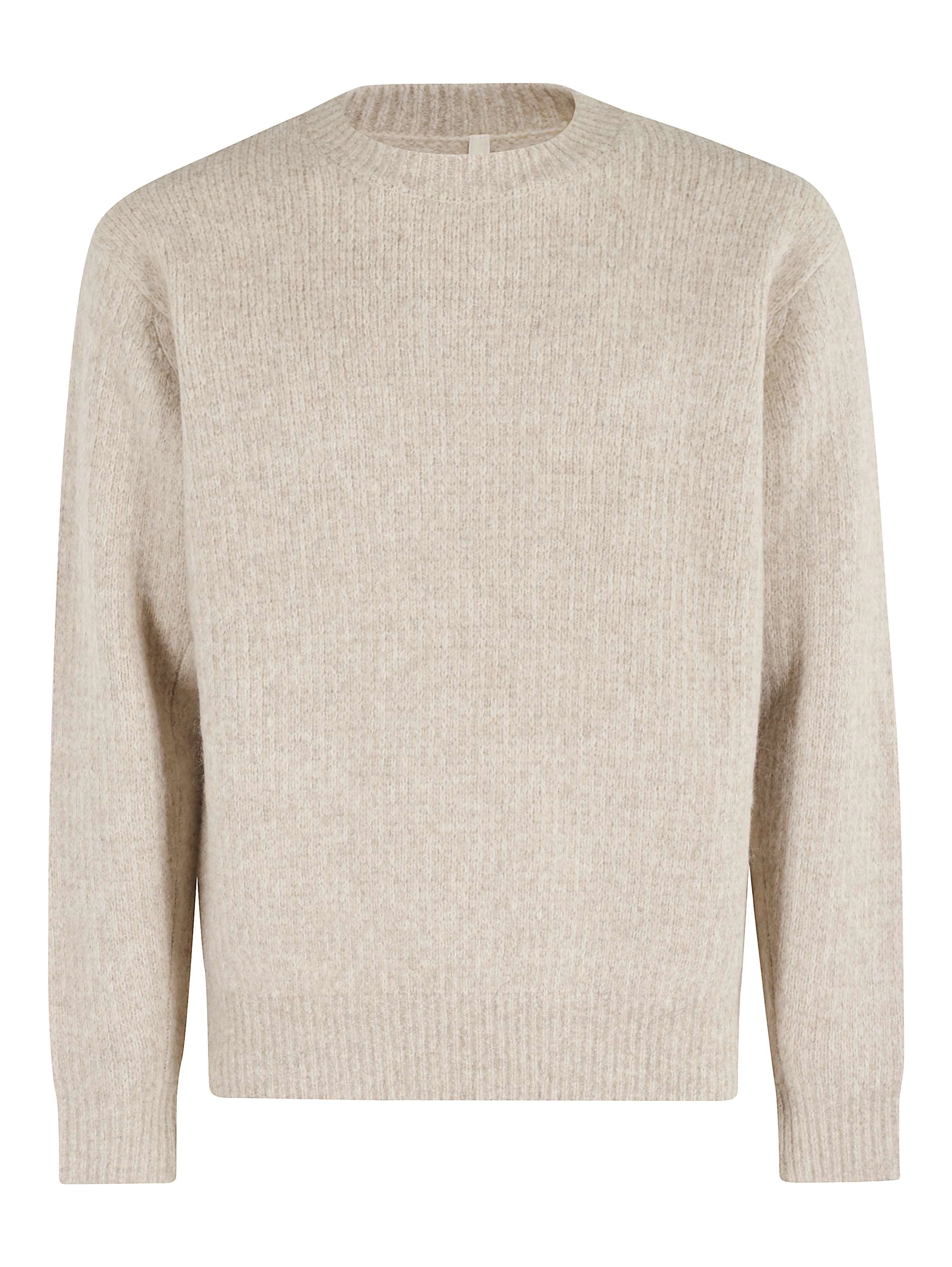 Ribbed alpaca sweater