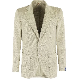 single-breasted blazer