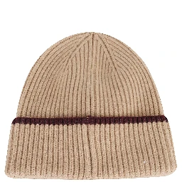 Woven label beanie