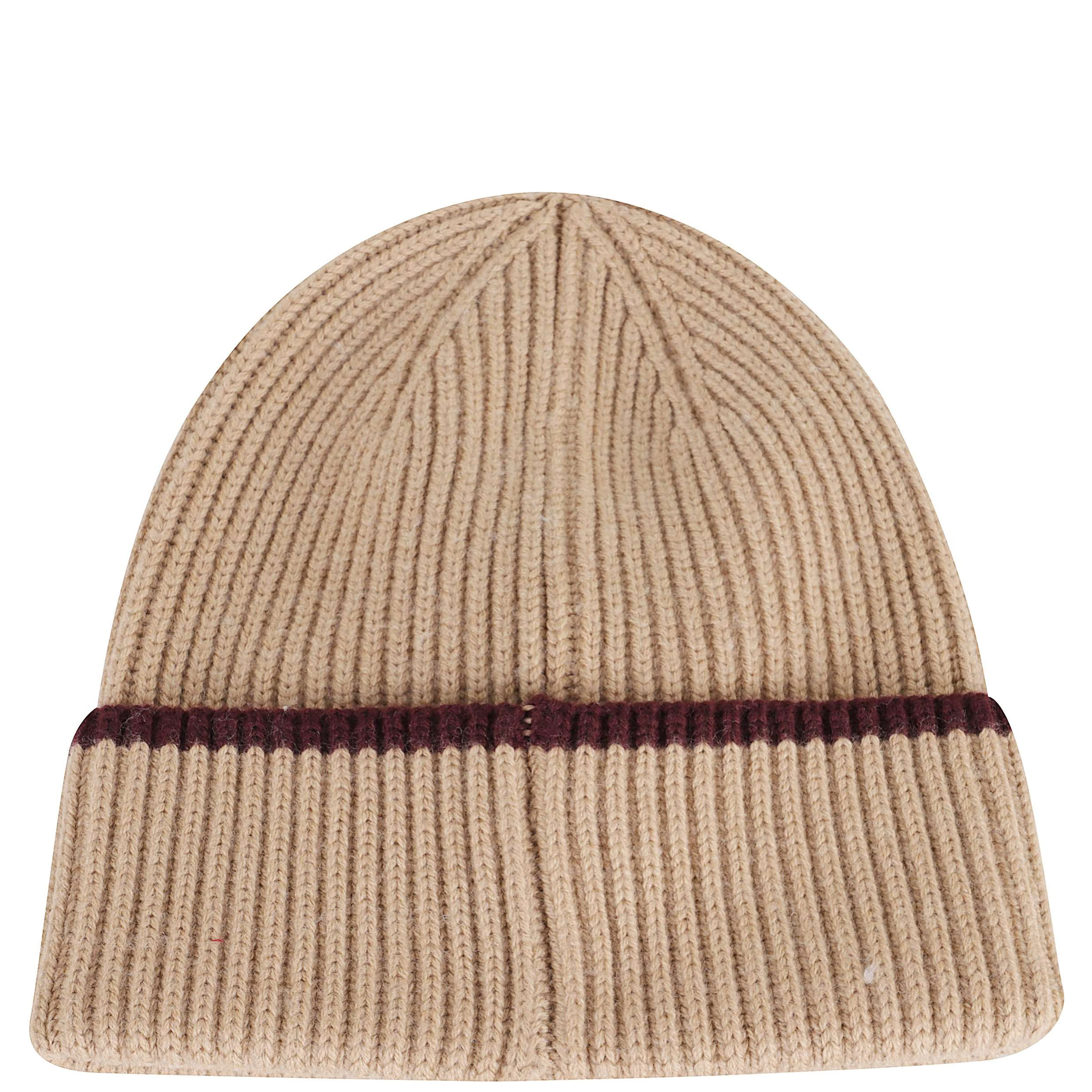 Woven label beanie