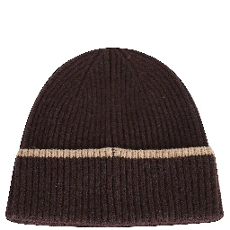 Woven label beanie