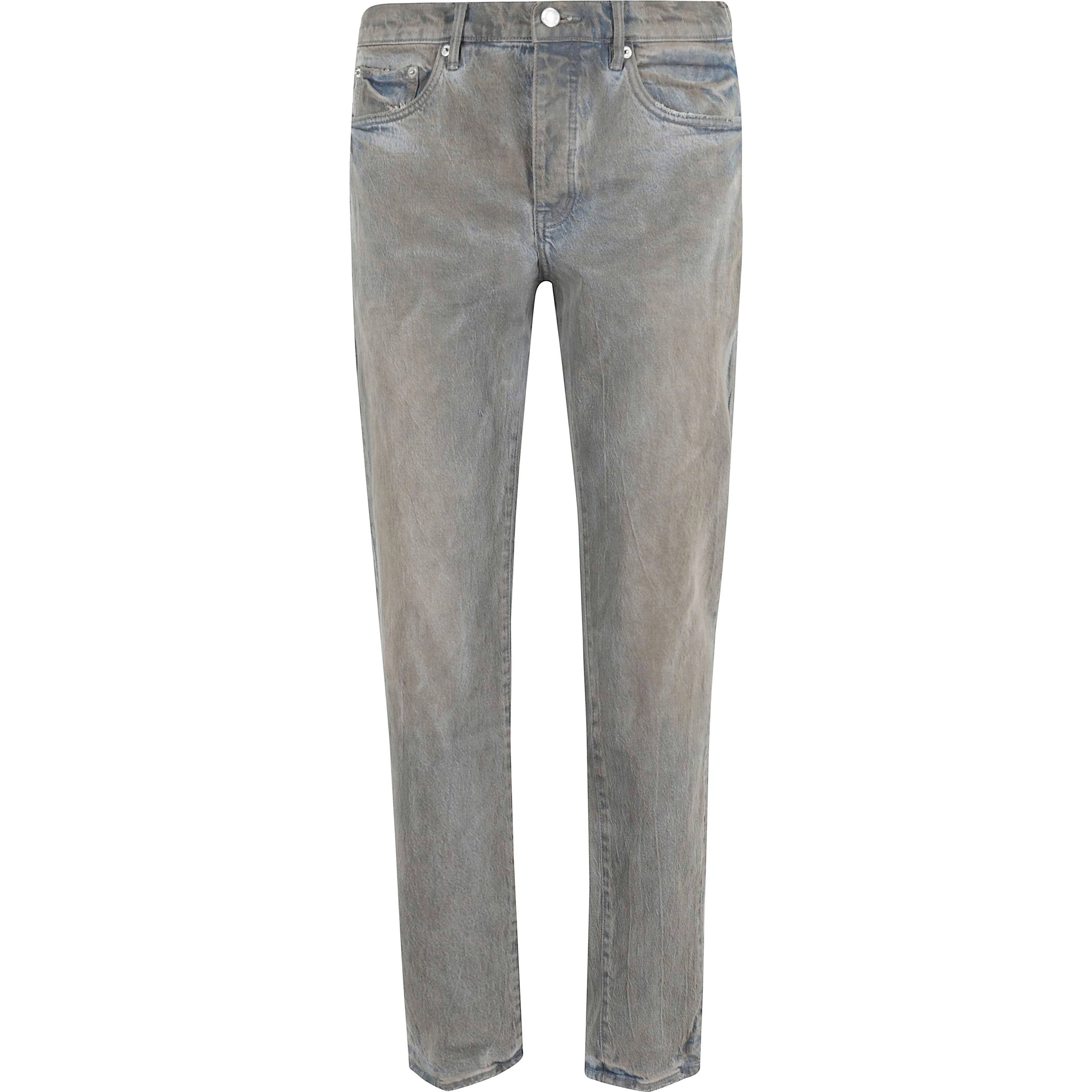 Dirty-effect jeans