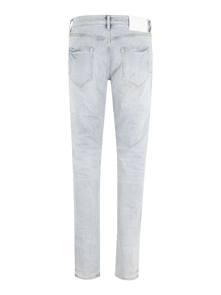 Logo-patch jeans alternative