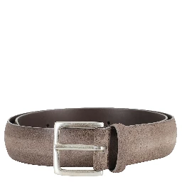 uede leather belt