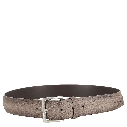uede leather belt