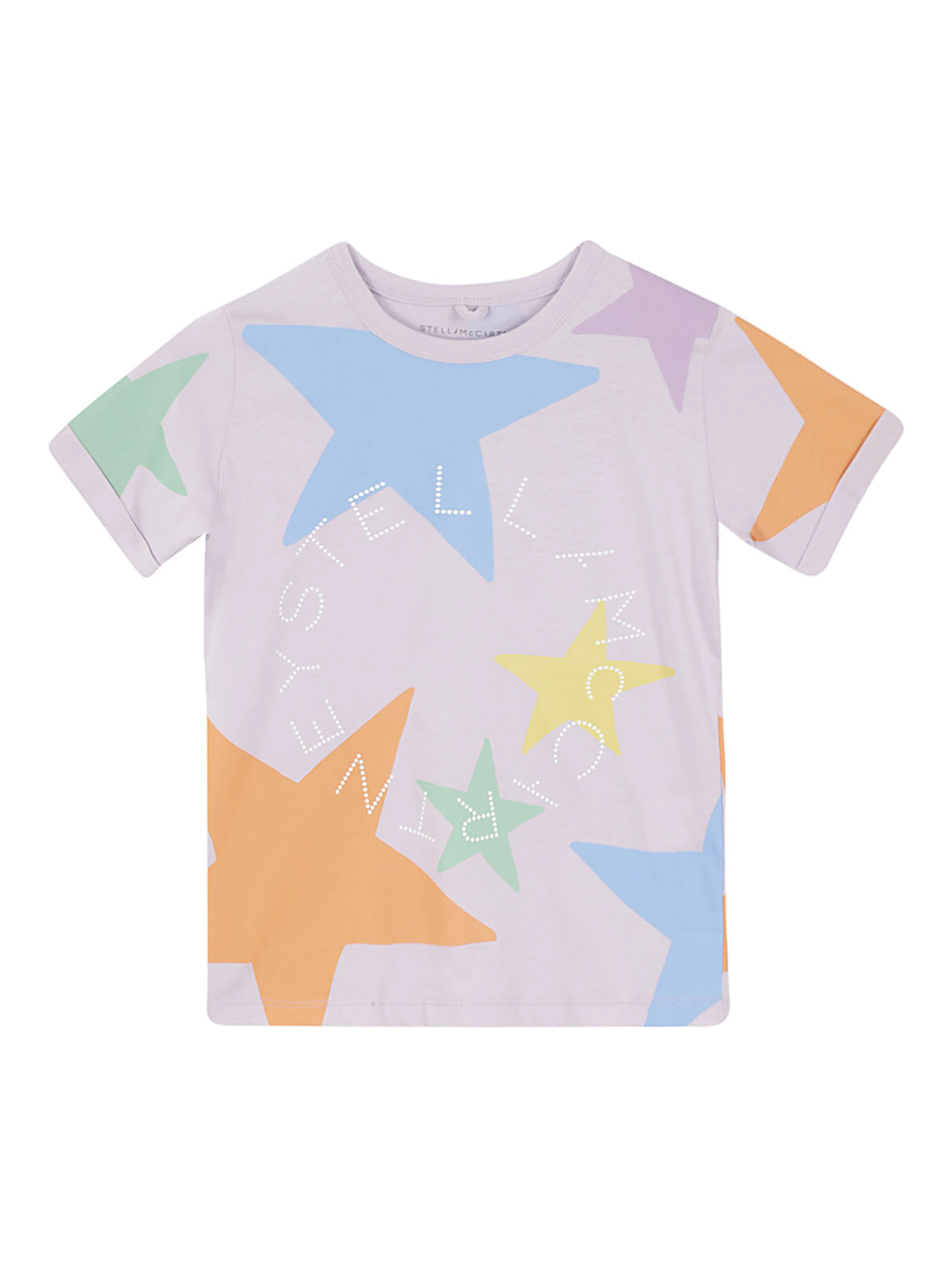 star-print t-shirt