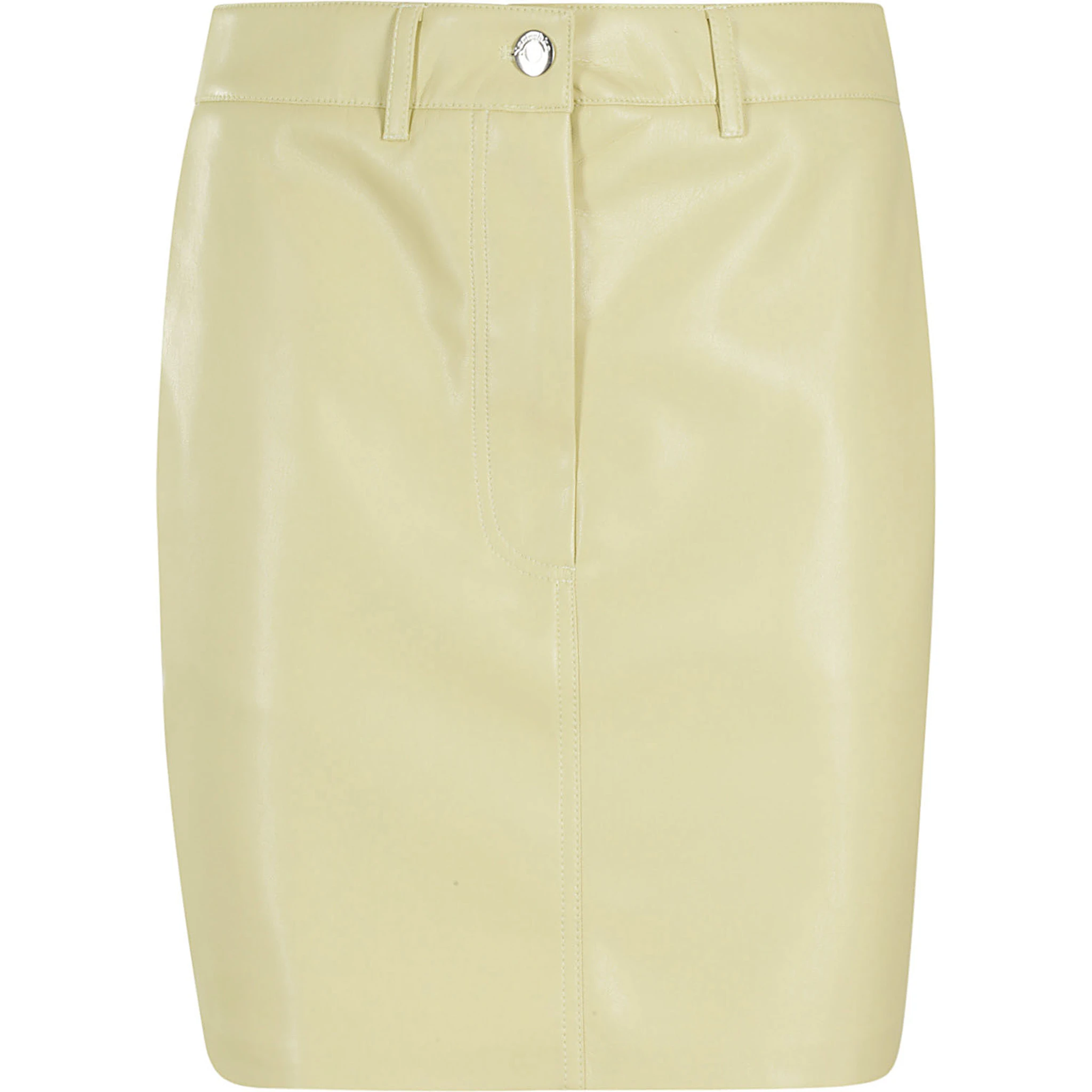 Miray faux-leather mini skirt