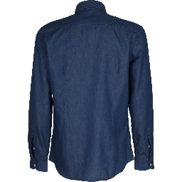 Chambray Button-Up Shirt