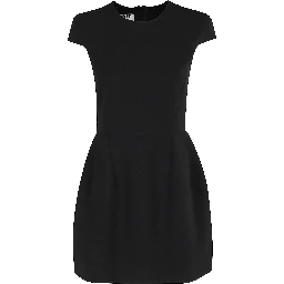 Cap-sleeve mini dress