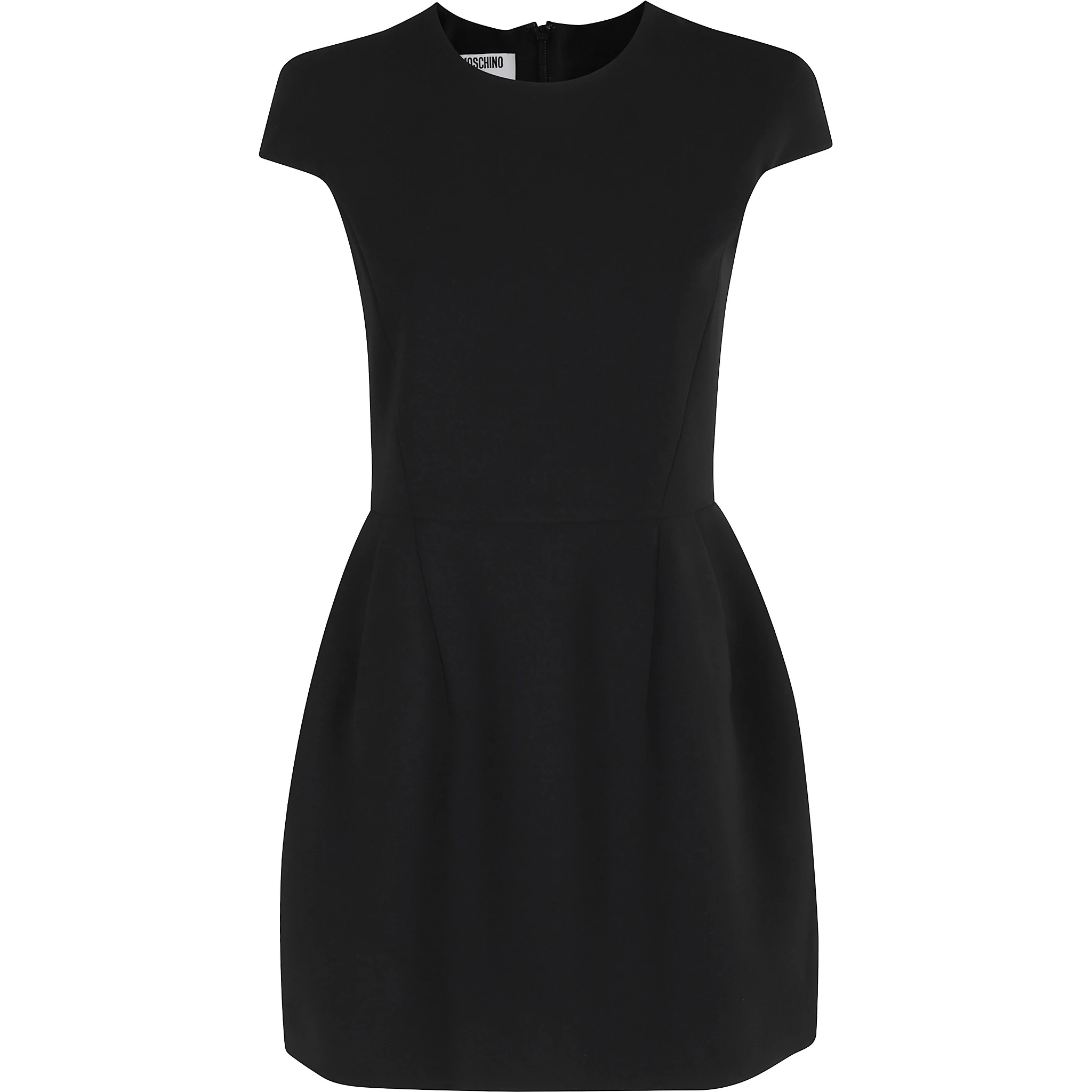 Cap-sleeve mini dress