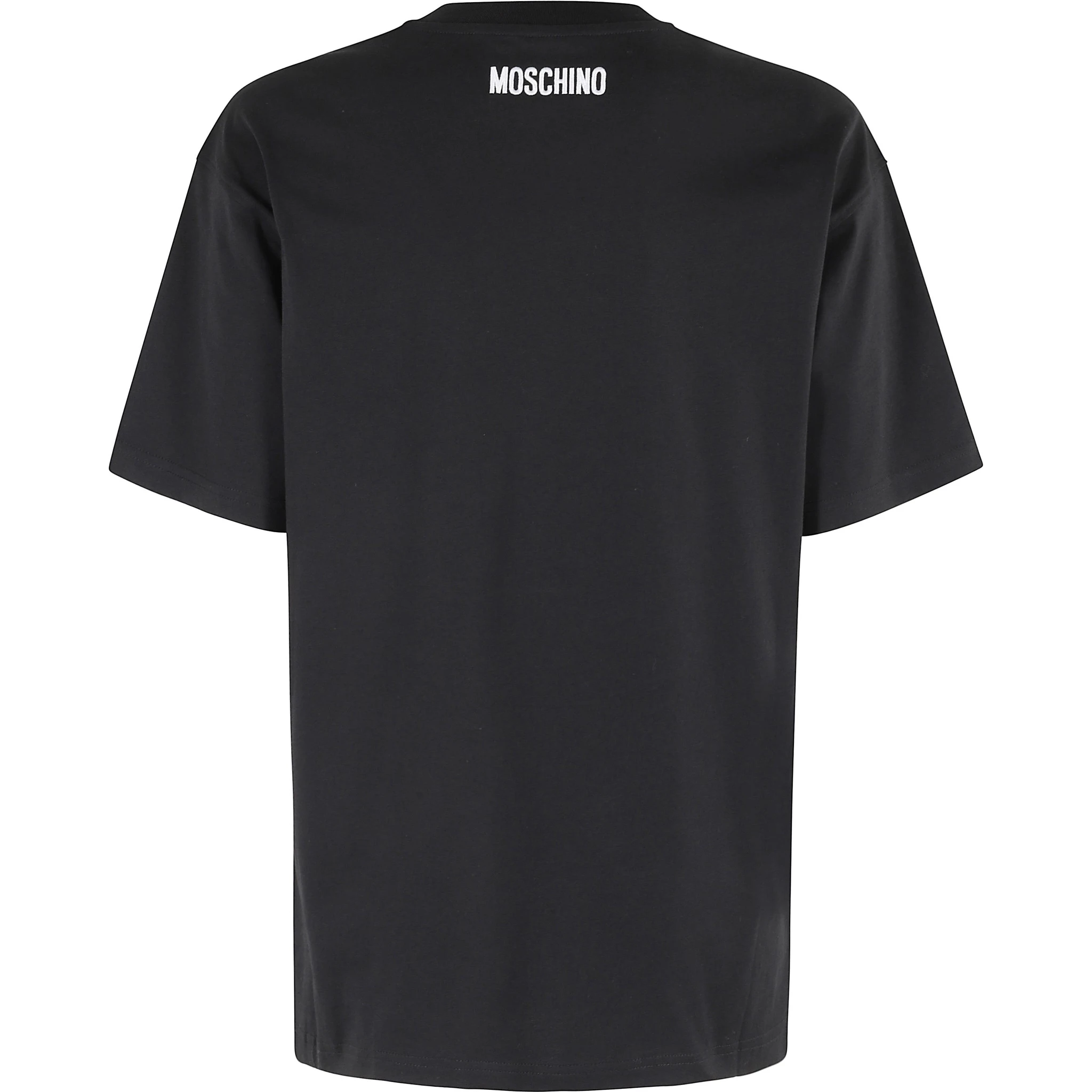 Smiley-face cotton T-shirt