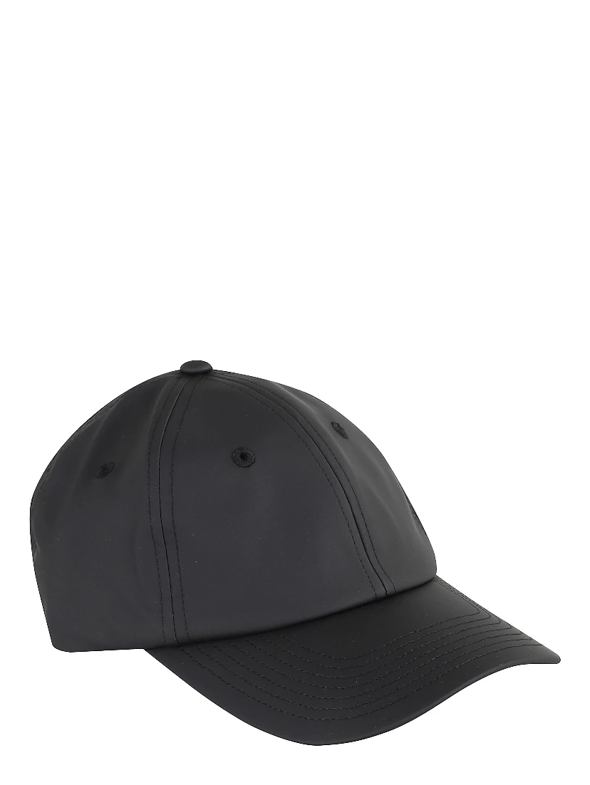 Waterproof curve-peak cap