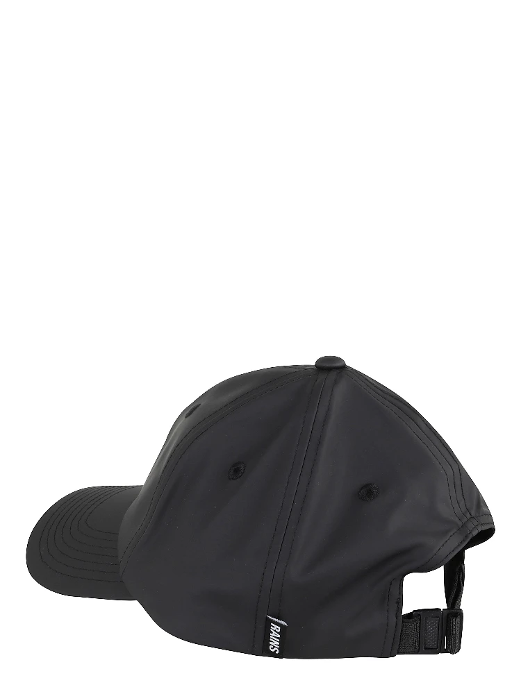 Waterproof curve-peak cap alternative