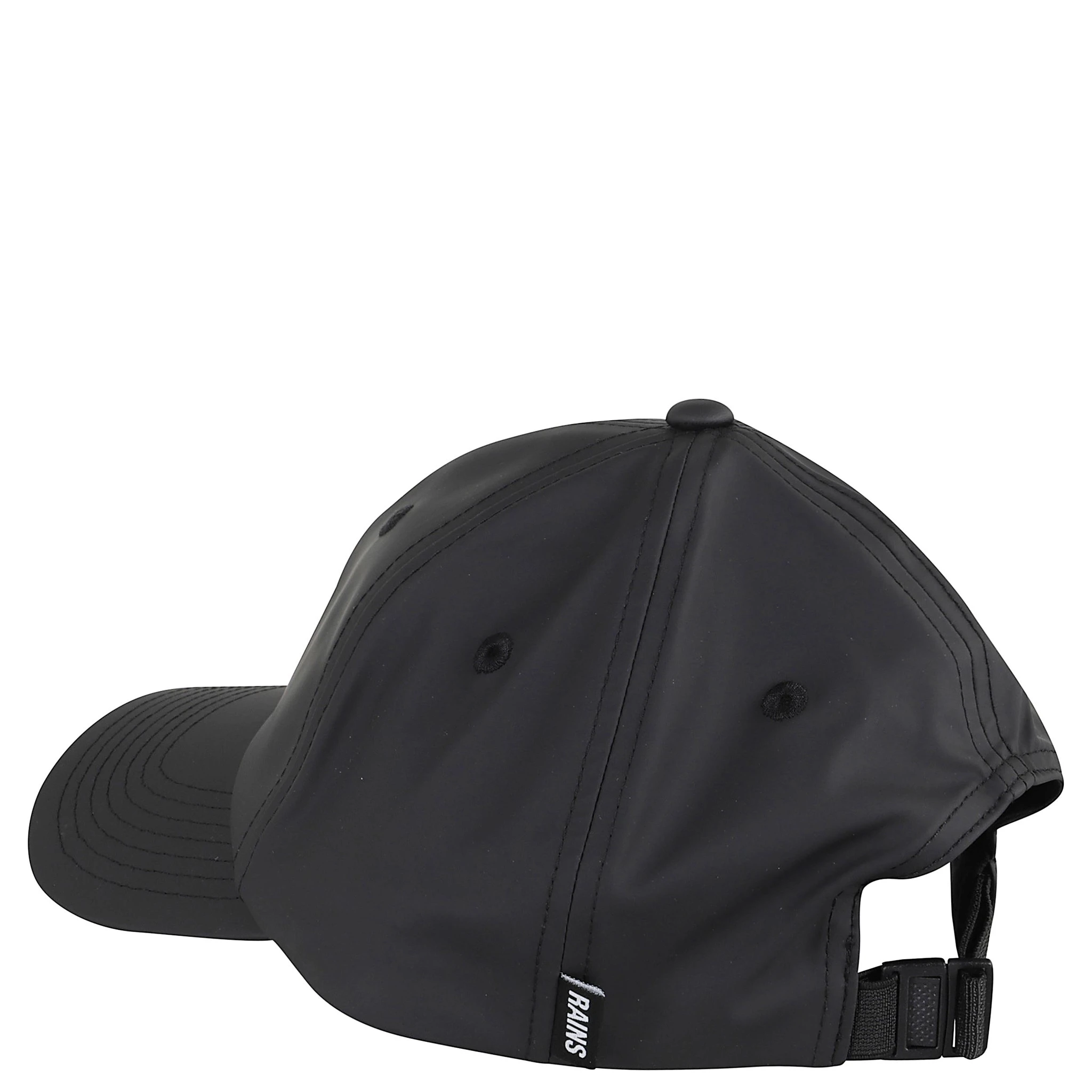 Waterproof curve-peak cap