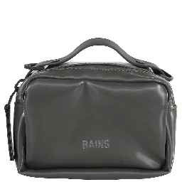 Logo-debossed faux-leather shoulder bag
