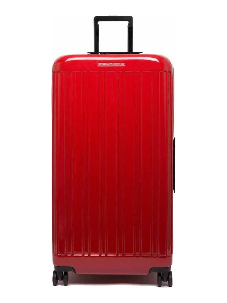 Red Polycarbonate Luggage And Travel