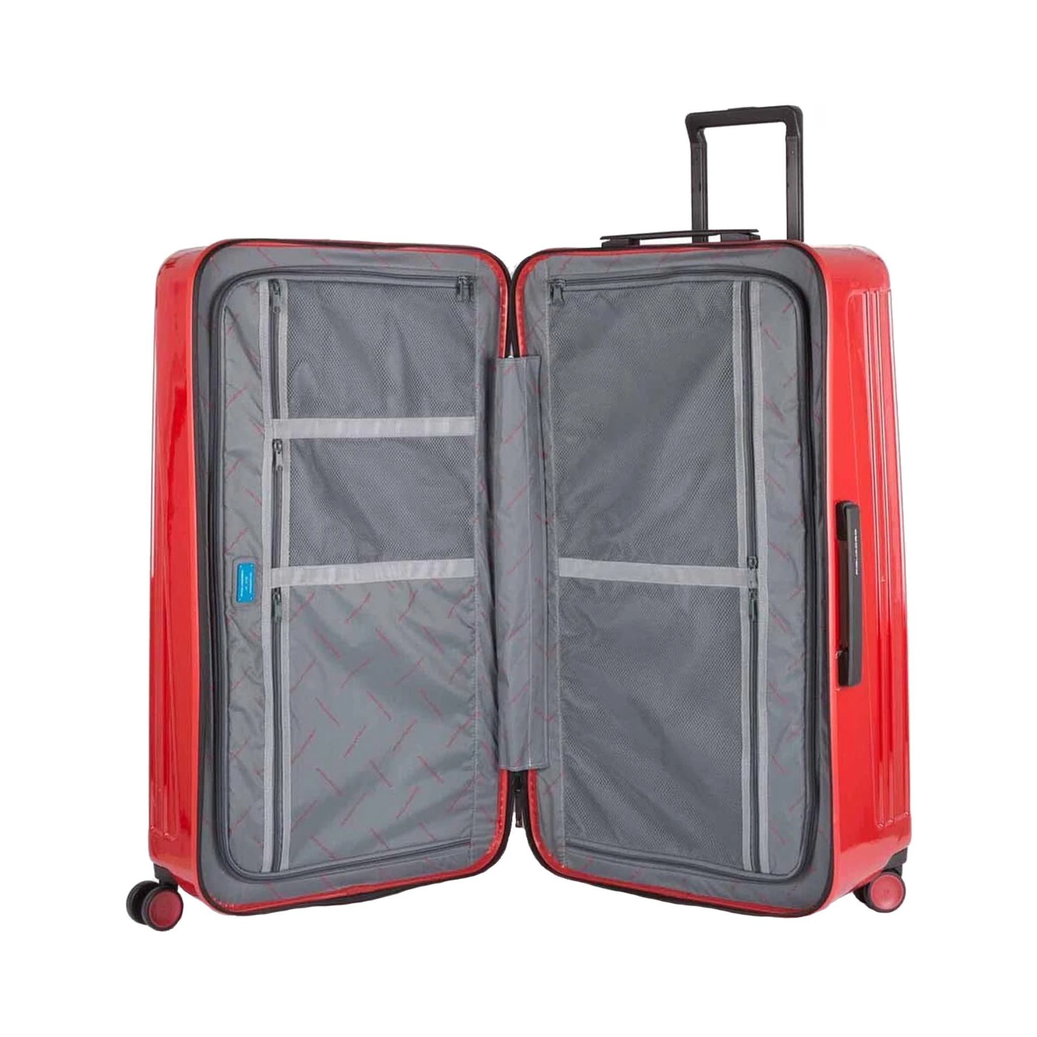Red Polycarbonate Luggage And Travel