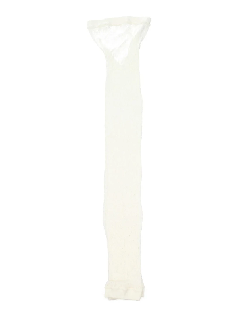 White Polyamide Socks