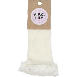 White Polyamide Socks
