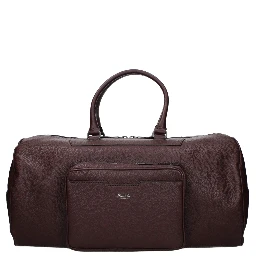 Brown Leather Luggage And Travel