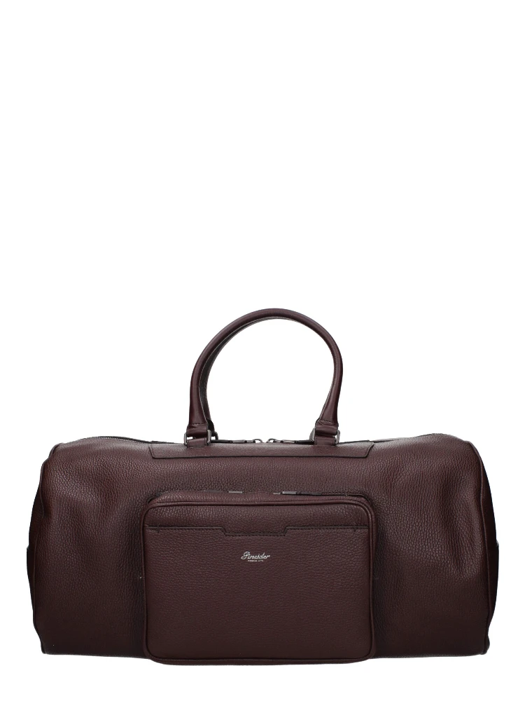 Brown Leather Luggage And Travel