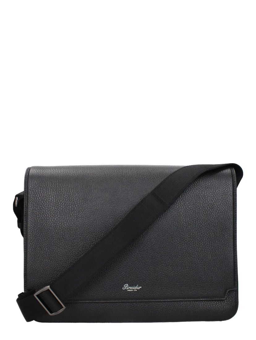 Black Leather Crossbody Bag