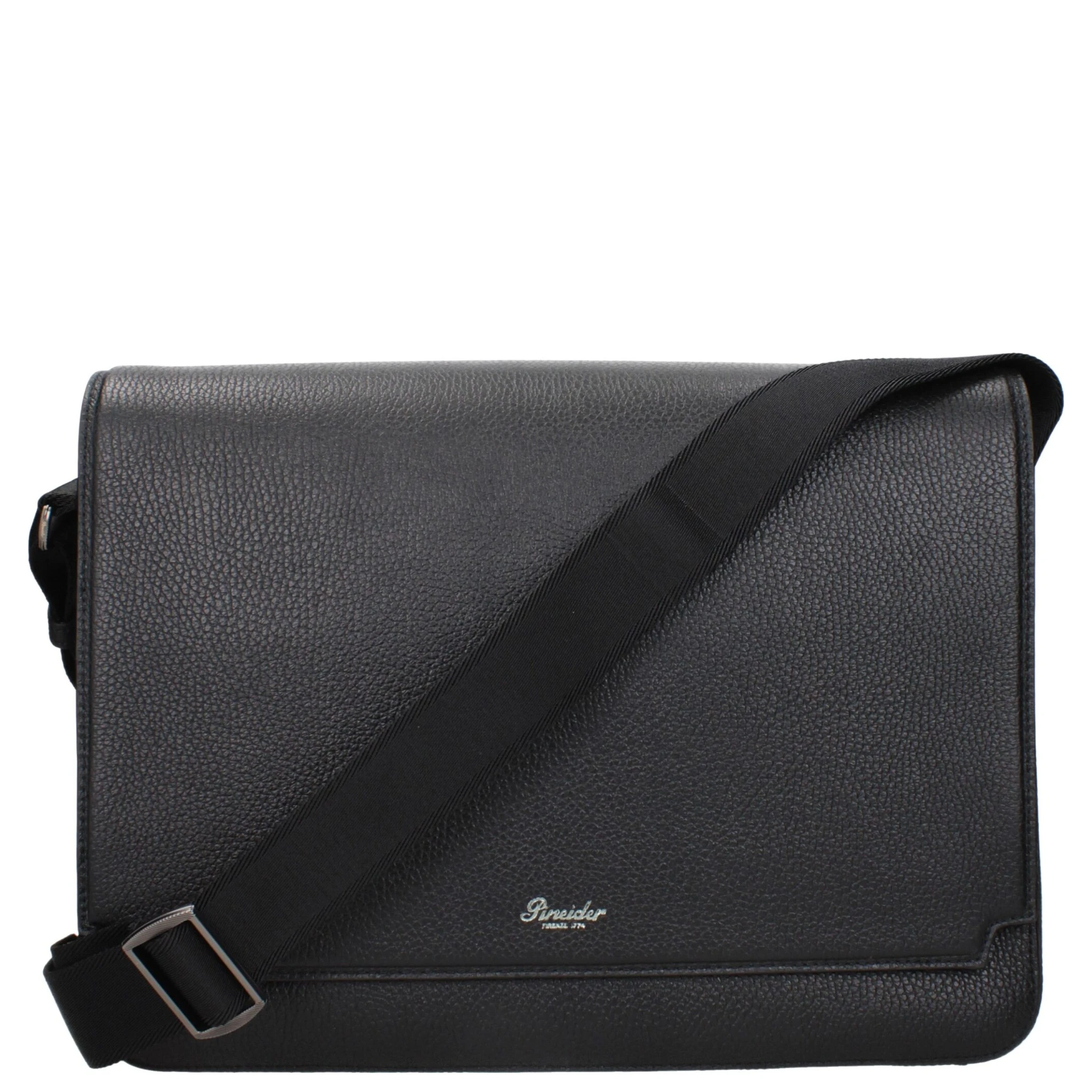 Black Leather Crossbody Bag