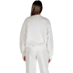 Cream Viscose Sweatshirt