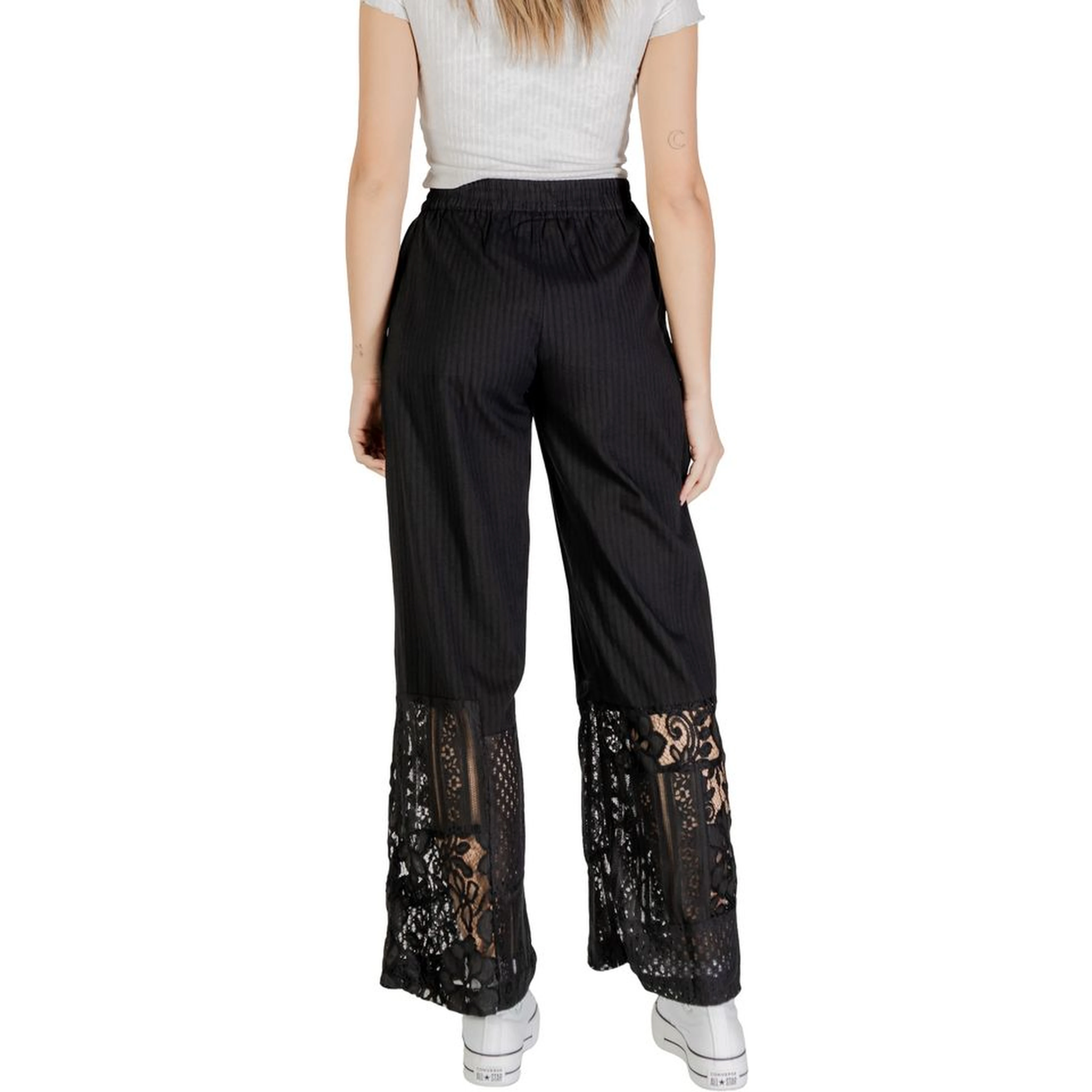 Black Cotton Pant