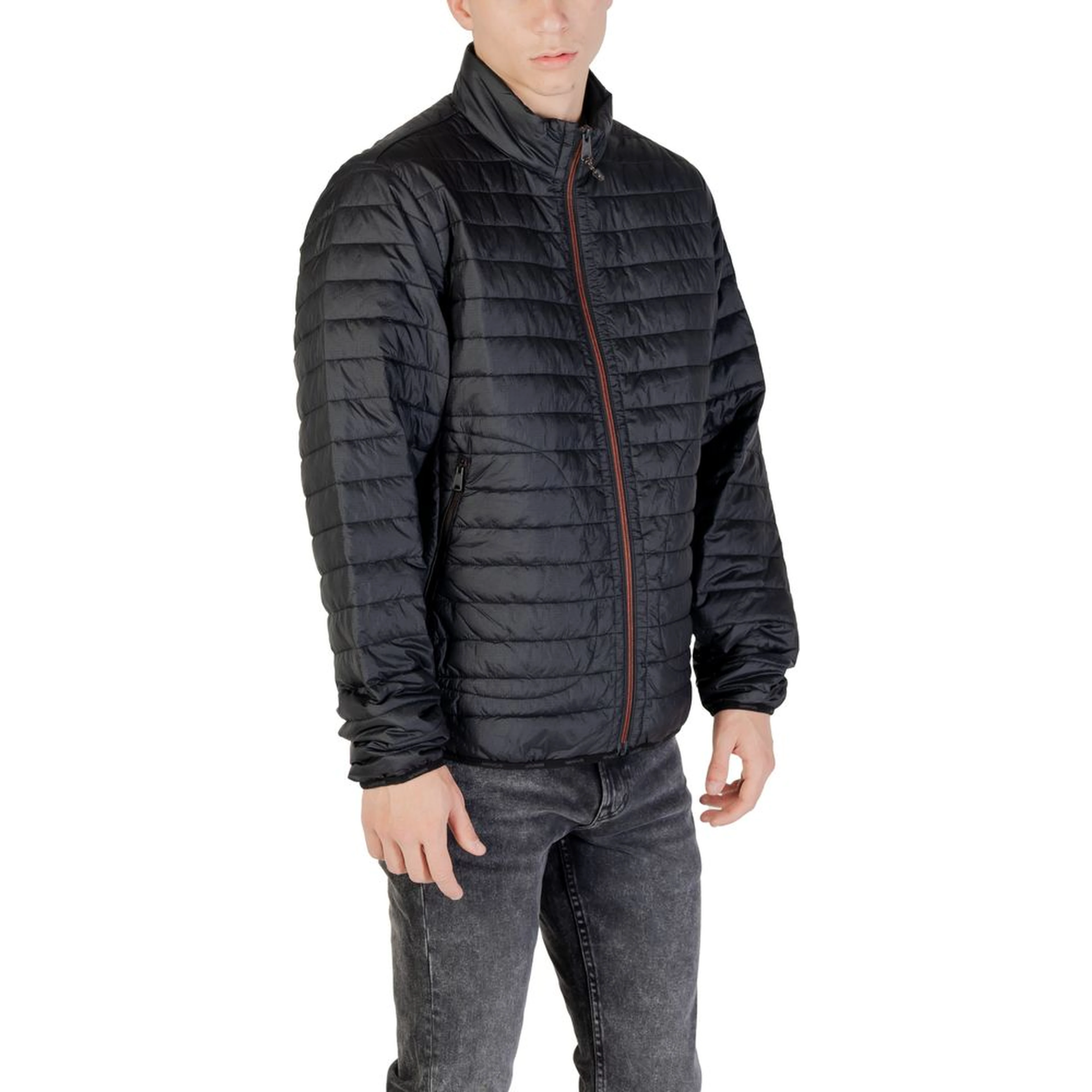 Black Polyamide Coat