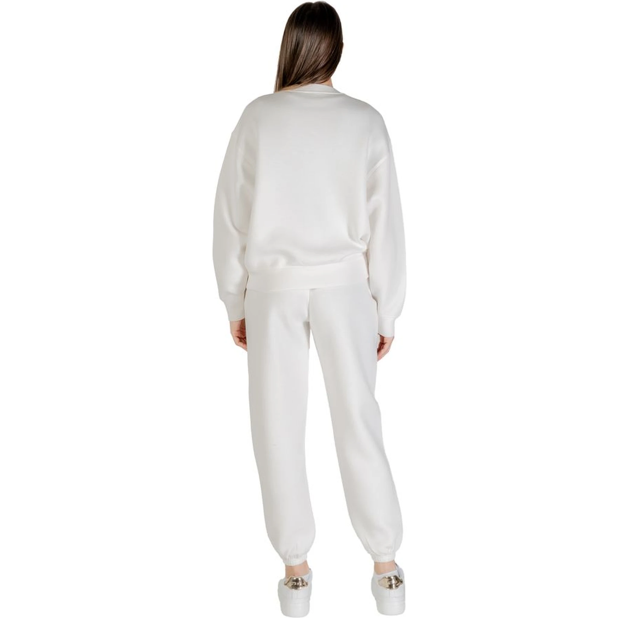 Cream Viscose Sweatshirt