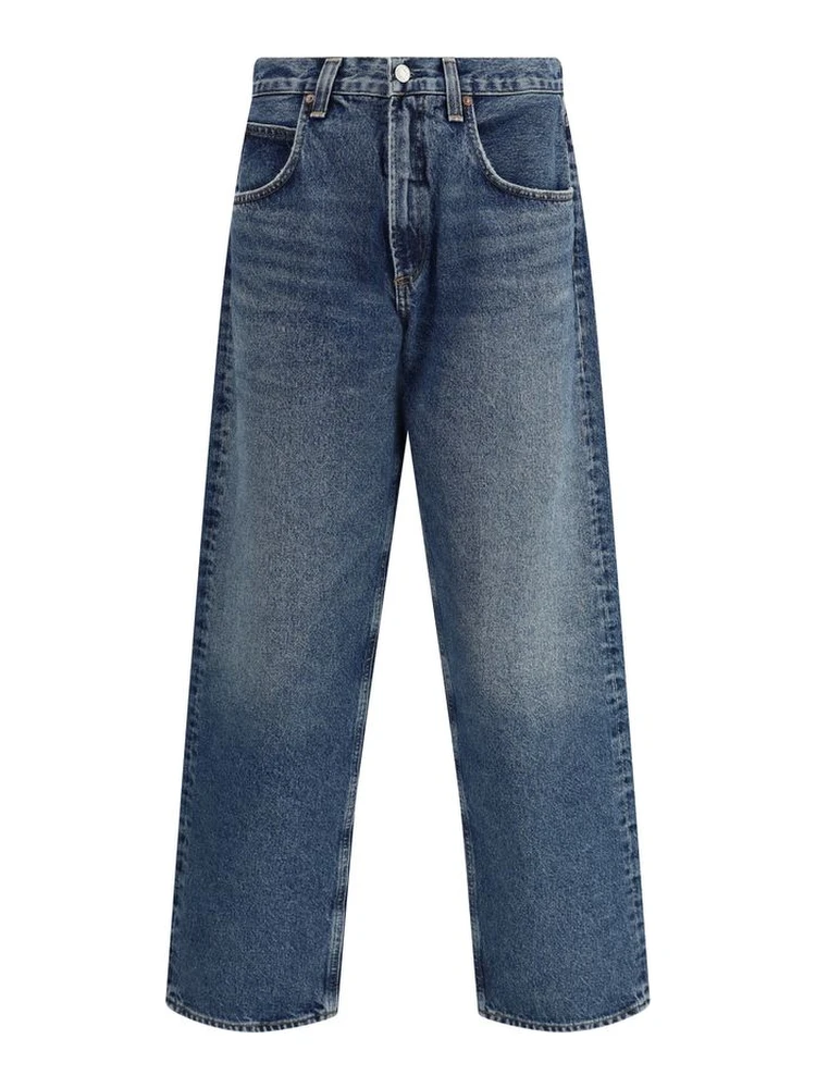 Blue Cotton Jeans Denim