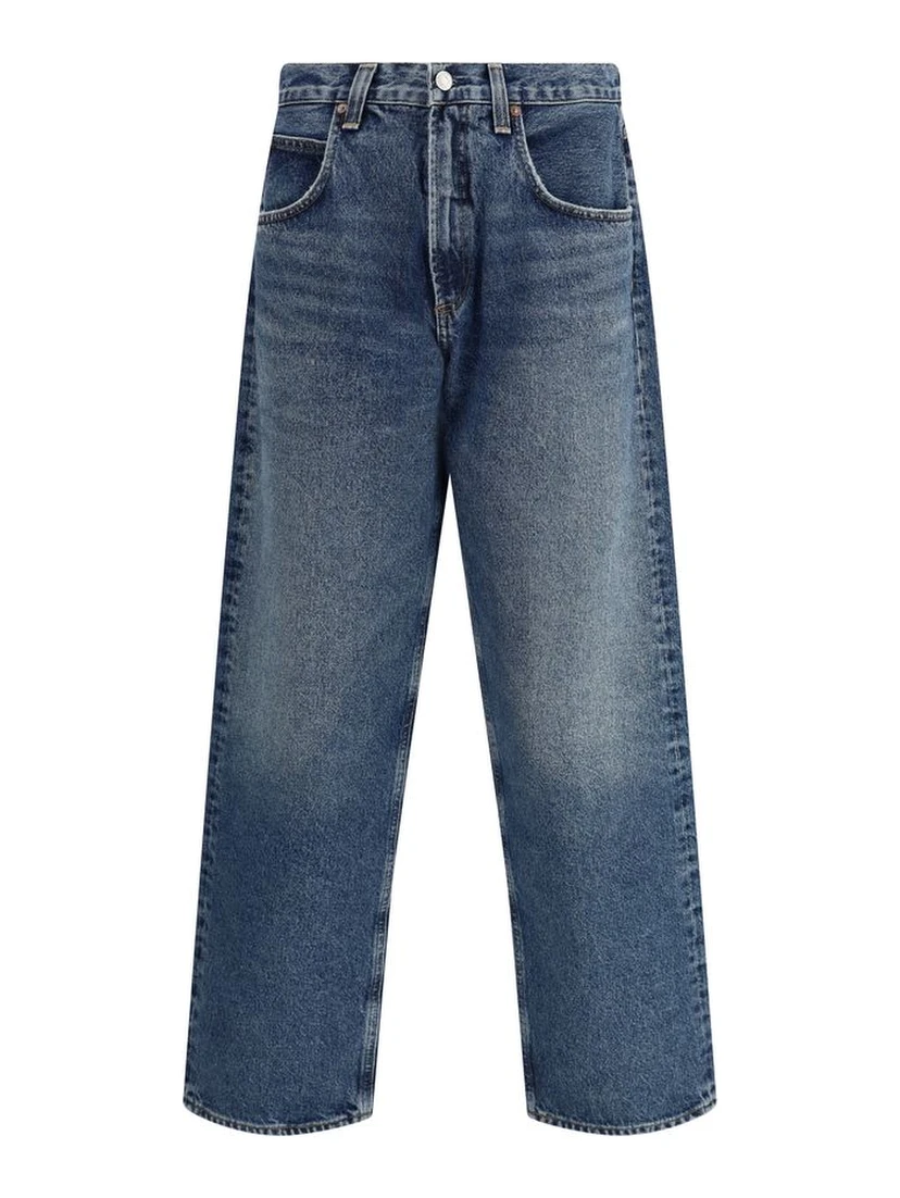 Blue Cotton Jeans Denim