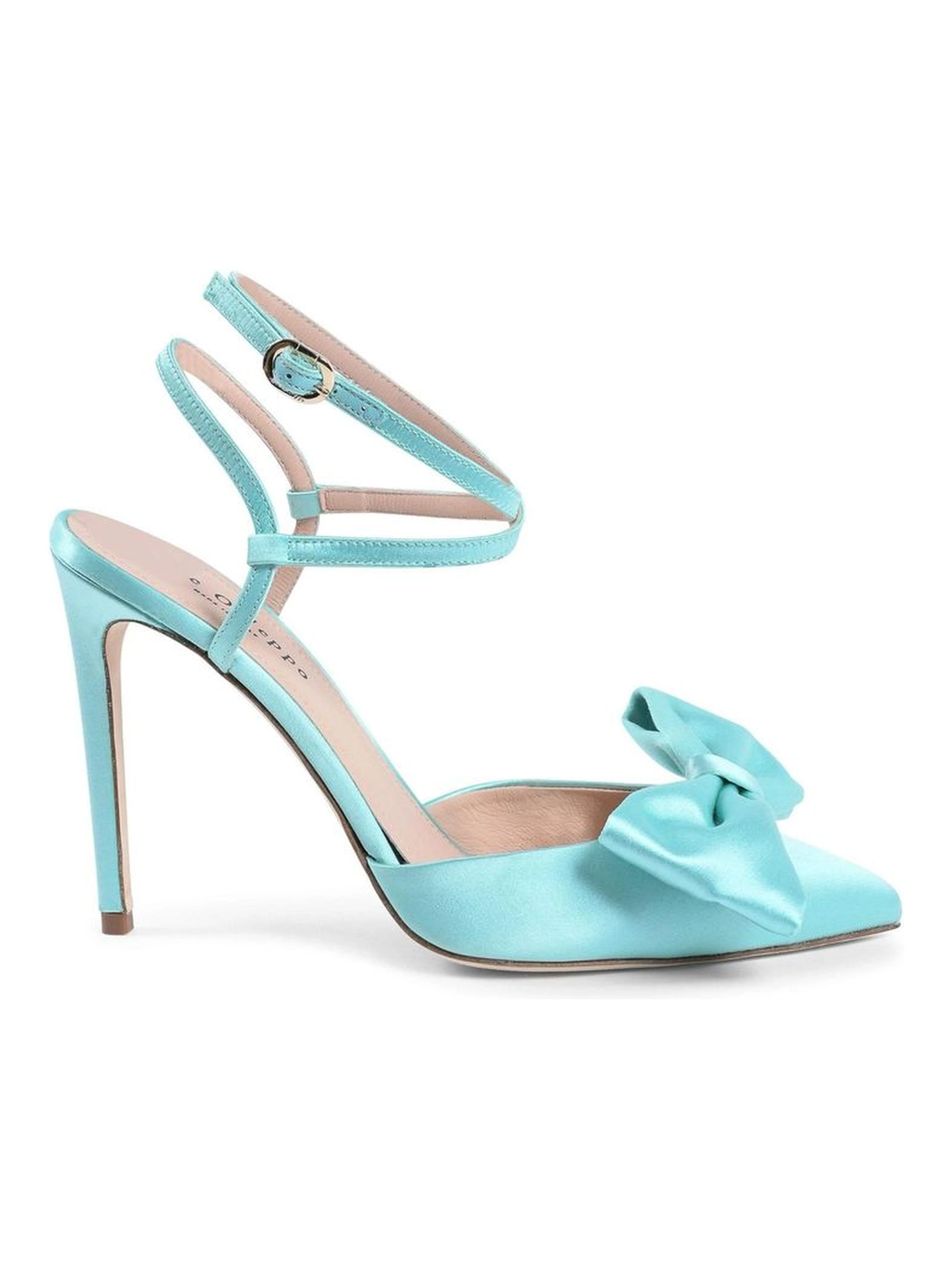 Pink Satin Pumps