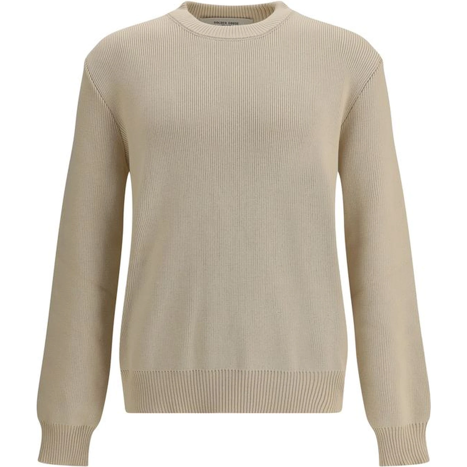 Beige Cotton Sweatshirt