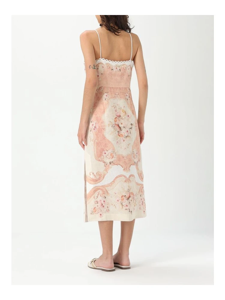 Multicolor Linen Casual Dress alternative